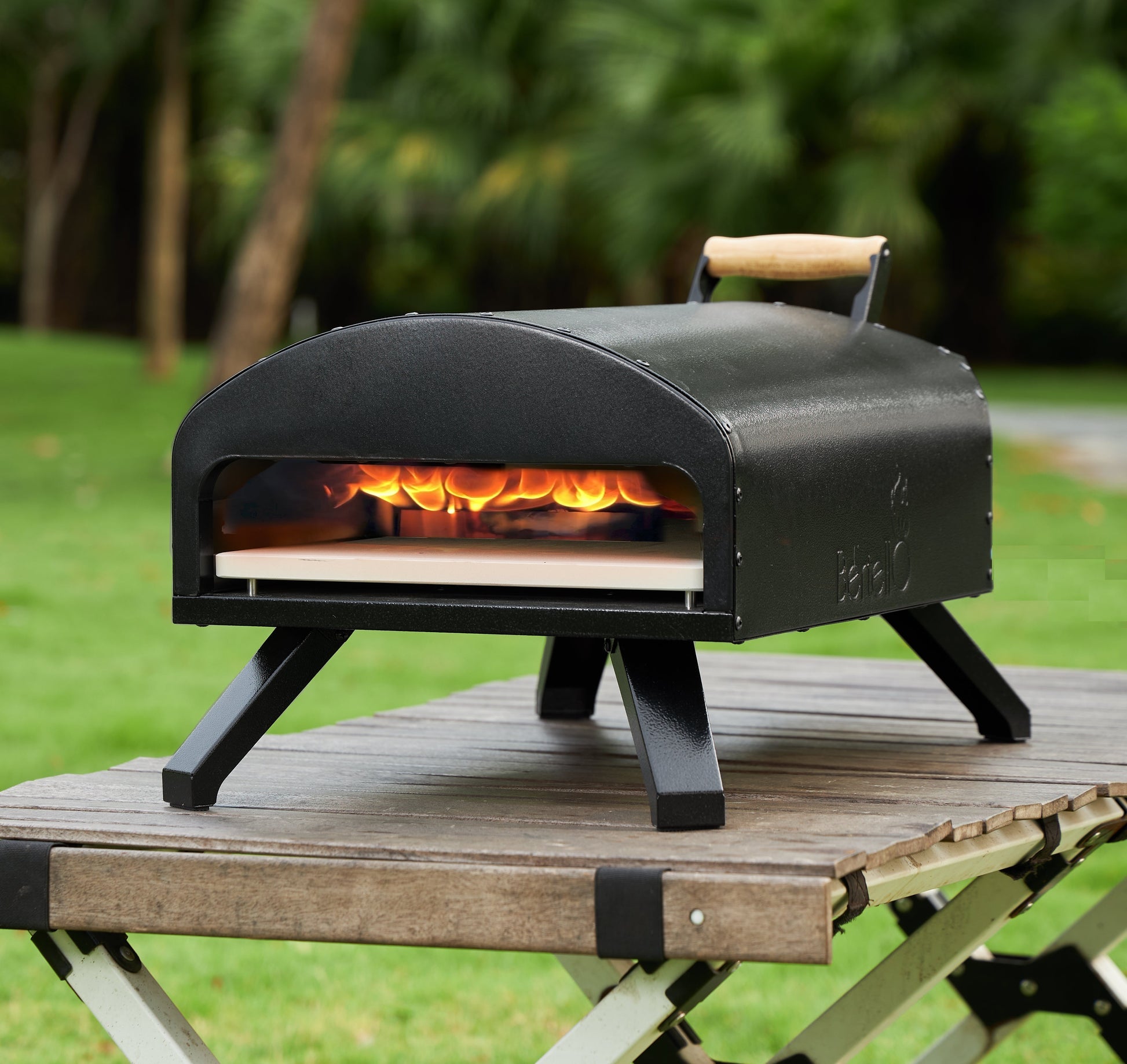 40,6 cm Pizzaofen – Authentischer Holzfeuer-Geschmack wie aus Italien